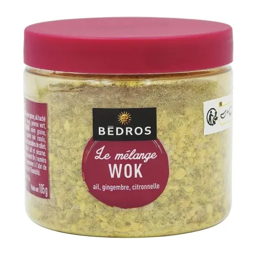 MELANGE WOK POT PET 105gr Bédros/CT 12