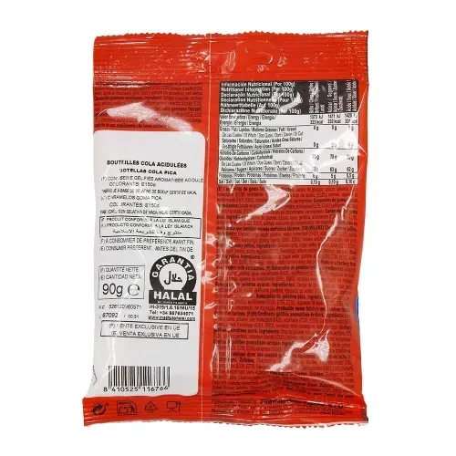 BOUTEILLE COLA  ACIDE HALAL 90GR