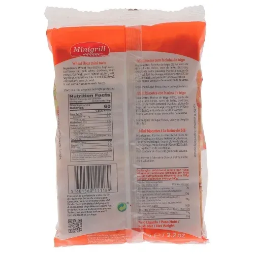 MINI BISCOTTES AU BLE  90 GR