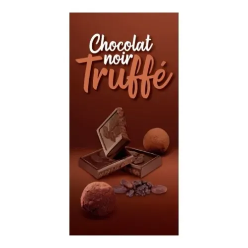 TABLETTE TRUFFEE CHOCOLAT NOIR 150G