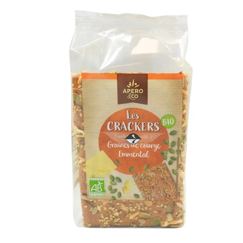 CRACKER BIO EMMENTAL 200G