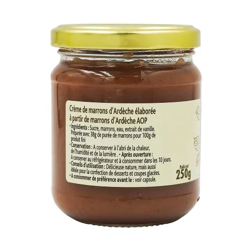 CREME DE MARRON D ARDECHE 250 GR