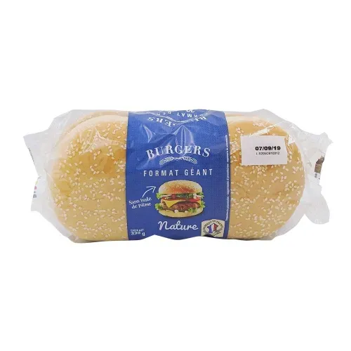 PAIN BURGER BUNS GEANTS X4 330G