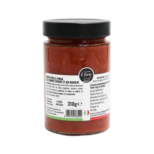 SAUCE PIZZA ET PINSA 310 GR