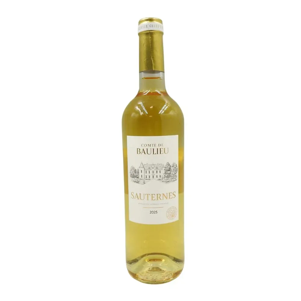 AOP VIN BLANC SAUTERNES COMTE DE BAULIEU 75CL