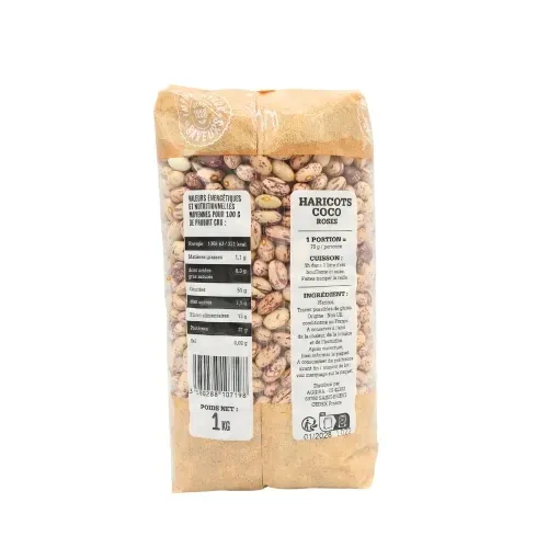 HARICOT COCO ROSE NON-UE PQT IDS 1KG