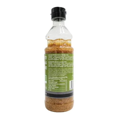 SAUCE VINAIGRETTE AU CIDRE BIO 350 ML