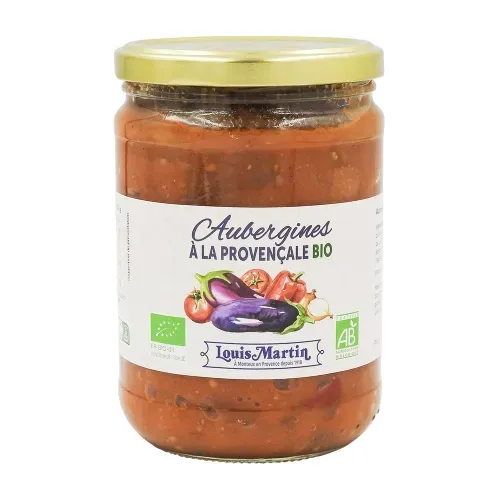 AUBERGINE CUISINEES BIO 520GR