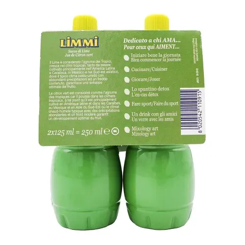 LIMMI LIME JUICE 2x125 ML