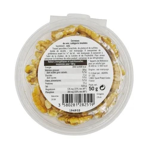 CERNEAUX NOIX INVALIDE IDS MONO-USAGE 50 GR