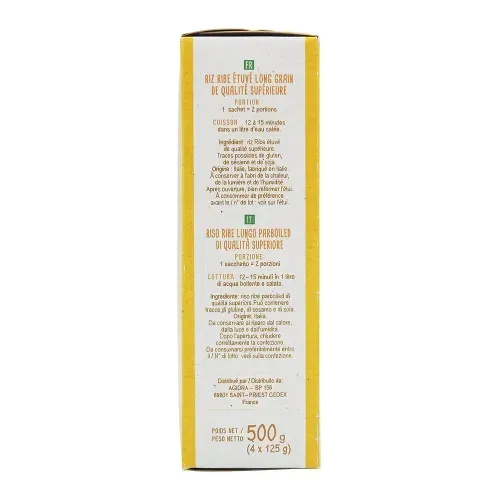 RIZ SACHET CUISSON 4 x 125g