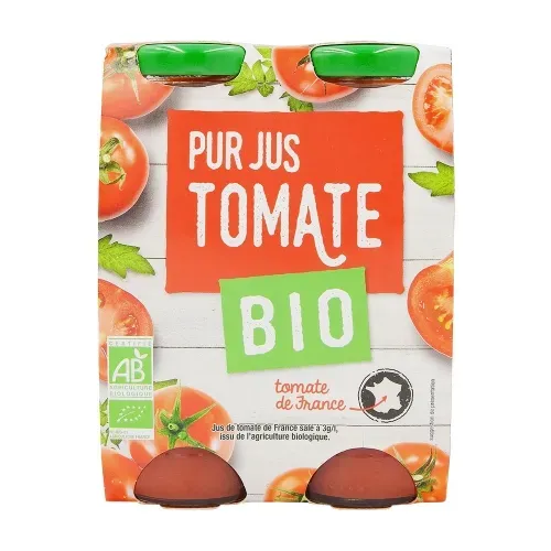 JUS DE TOMATE BIO FRANCE 20CL x 4