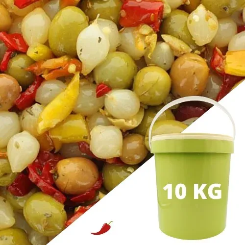 OLIVE SAUCE ORIENTALE 16/18 SEAU 10 KG