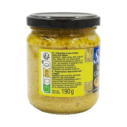 TAPENADINE  VERTE 190Gr SAVINO