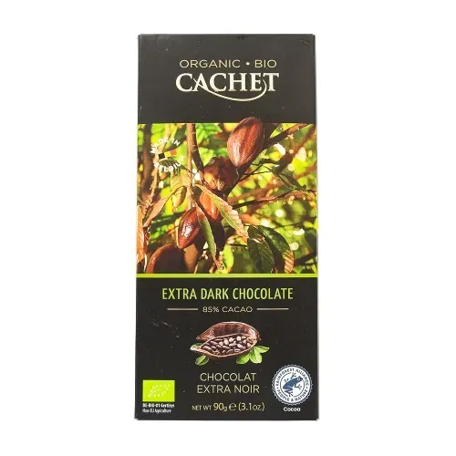 CHOCOLAT EXTRA NOIR BIO TANZANIA 85 % 90G