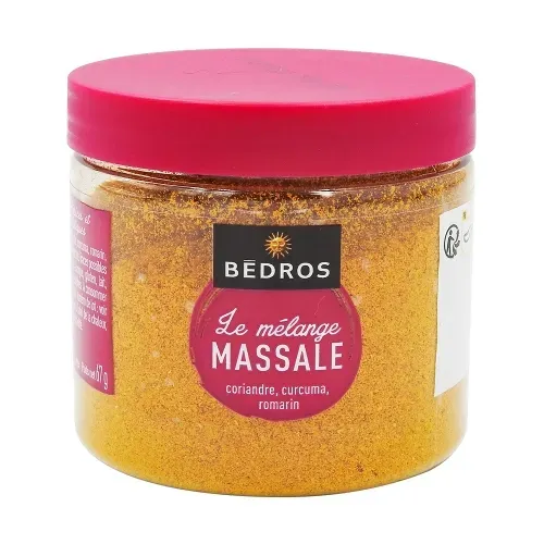 MASSALE mélange d'épice POT PET 67 gr Bédros/CT 12