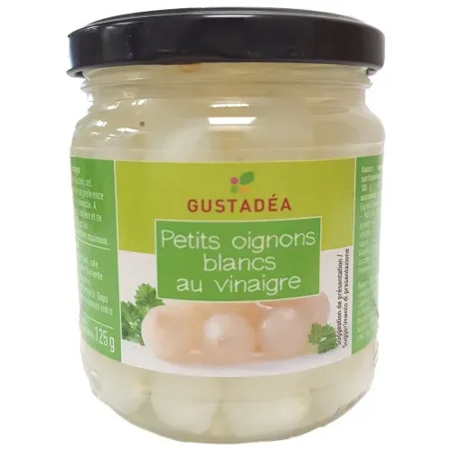 OIGNONS BLANCS GUSTADEA POT 228 ML