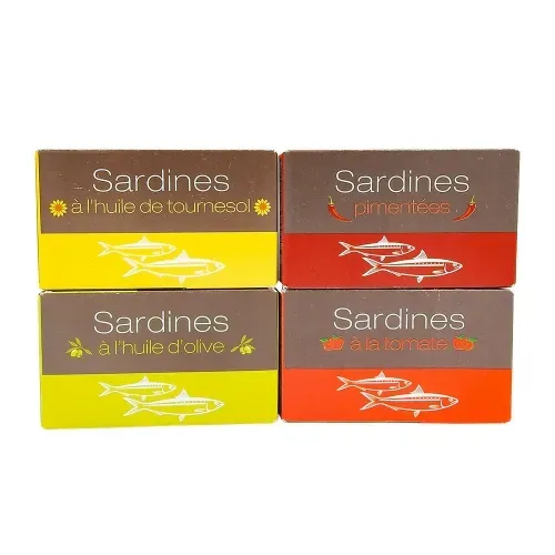 SARDINE HUILE TOURNESOL MAROC 1/4