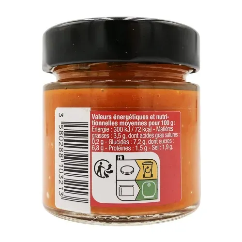CREME DE POIVRONS 115GR APERO&CO
