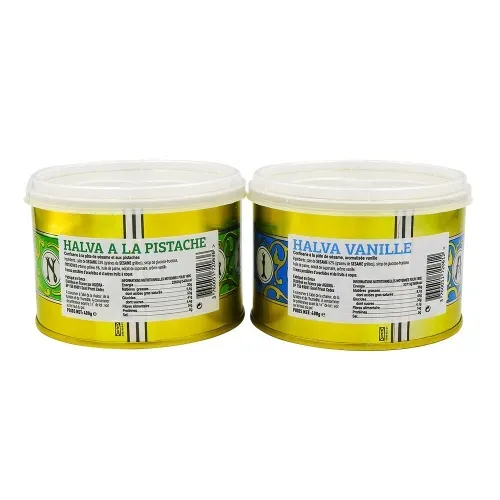HALVA PISTACHIO GREC 400GR BOITE METAL
