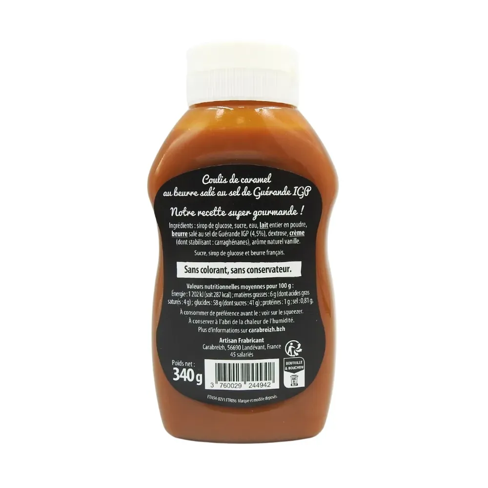 SQUEEZER CARAMEL 340G