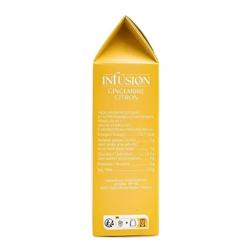 INFUSION CITRON GINGEMBRE 20 PYRAMIDES 32G