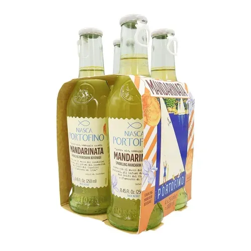 PACK BOISSON GAZEUSE MANDARINATA 4x250ML