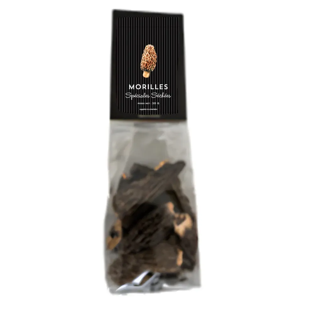 MORILLES SECHEES SPE 3 ETOILES SAC 20G NON UE