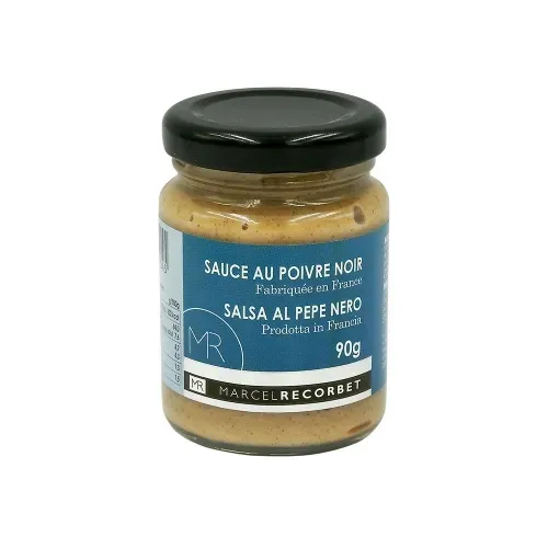SAUCE  AU POIVRE NOIR BOCAL 90 GR