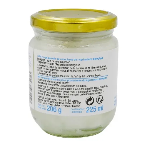 HUILE DE COCO BIO 225ML - 206G