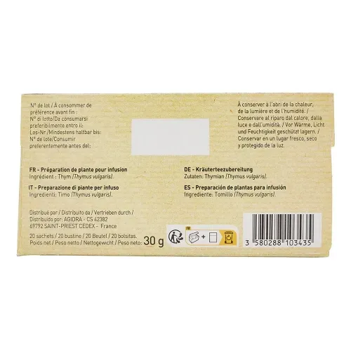 INFUSION THYM 20 SACHETS