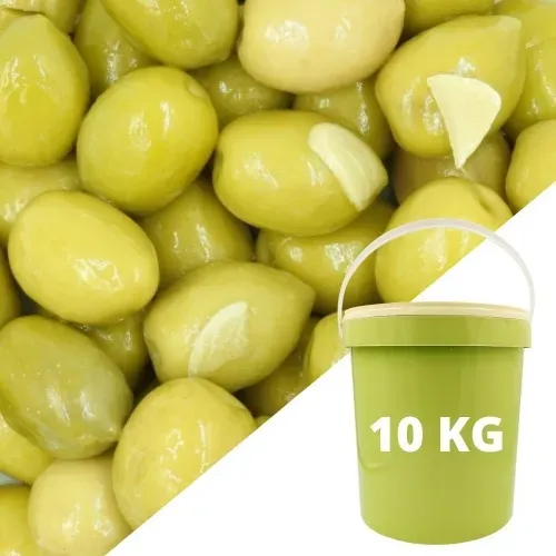 OLIVE CUISINEE CASSEE AIL 16/18 SEAU 10KG