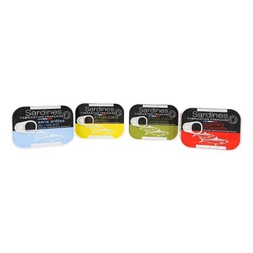 SARDINES SANS ARETES AU NATUREL 80G