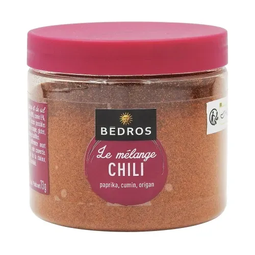 MELANGE CHILI POT PET 73 gr Bédros/CT12