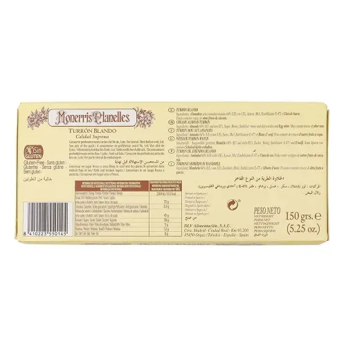 TOURON BLANDO MONERRIS 150GR