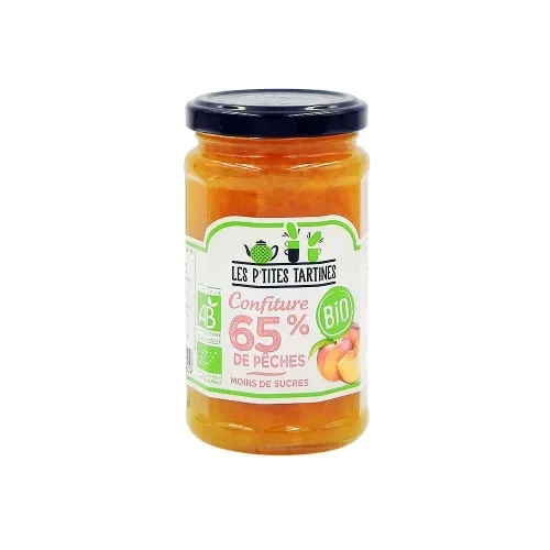 CONFITURE BIO ALLEGEE PECHE 255 GR