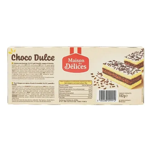 GATEAU CHOCO DULCE 182G