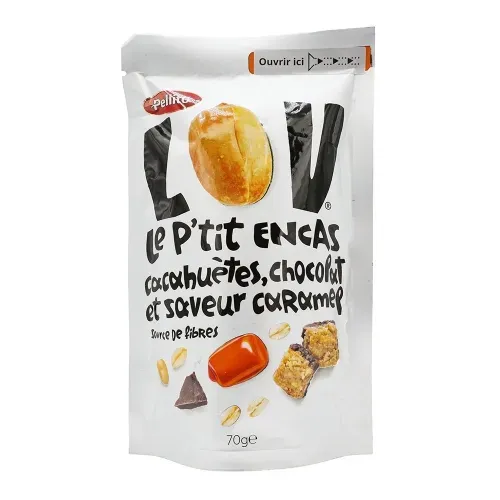 LOV LE P'TIT ENCAS CARAMEL CACAHUETE CHOCOLAT 70G