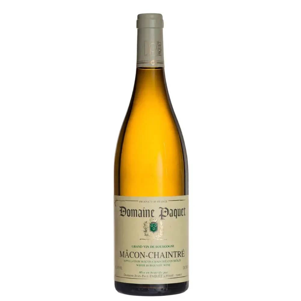 AOC VIN BLANC MACON CHAINTRE DOM.PAQUET 75CL