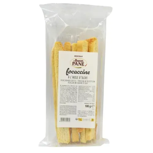 FOCACCINE HUILE D'OLIVE 100G