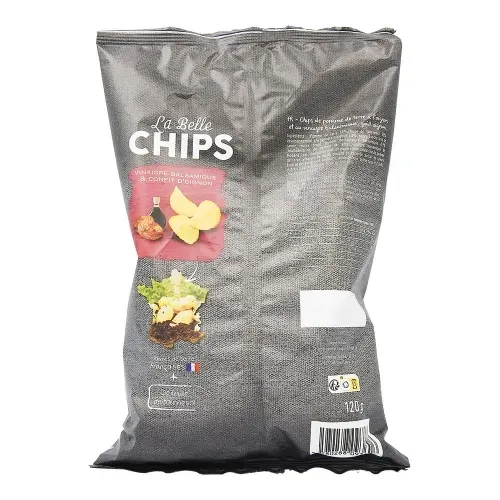 CHIPS OIGNON VINAIGRE 120G 