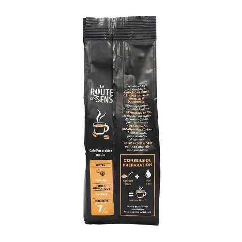 CAFE 100% ARABICA MOULU 250G