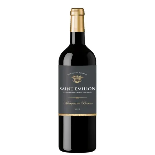 AOP ROUGE ST EMILION MARQUIS DE BECHAC 2020 75CL