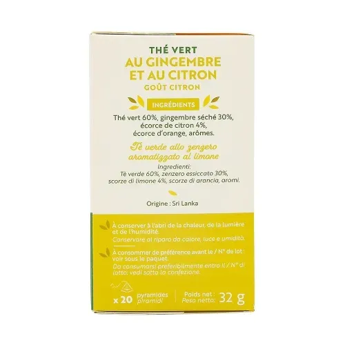 RENUTE THE VERT GINGEMBRE CITRON
