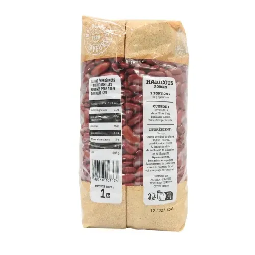 HARICOT ROUGE NON-UE PQT PAV IDS 1 KG
