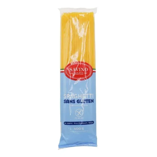 PATES SPAGHETTI SANS GLUTEN 400GR SAVINO PASTA