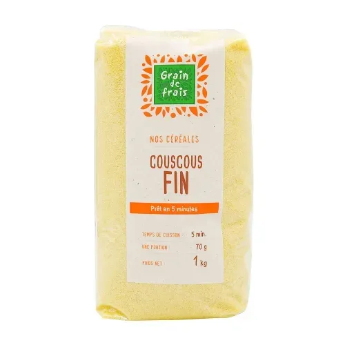 COUSCOUS FIN PQT 1 KG/CT 12 PQT GDF