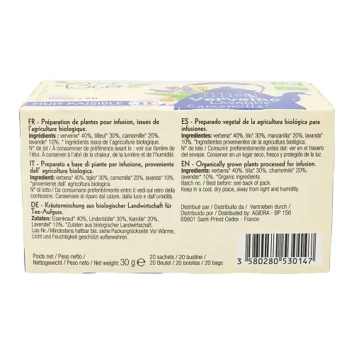 TISANE BIO POUR LA NUIT 20 SACHETS