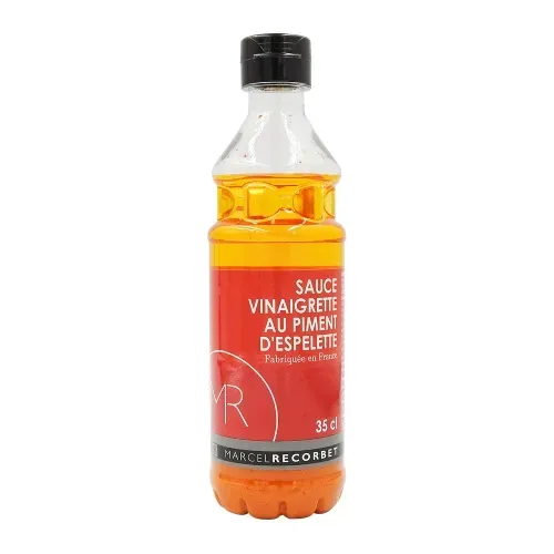 SAUCE VINAIGRETTE AU PIMENT D'ESPELETTE 350ML