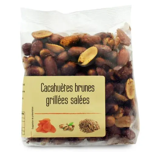 ARACHIDE BRUNE FRITESALEE sachet 200 gr